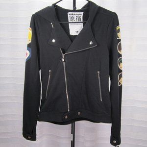 Rare NWT Harajuku Lovers Moto Hoodie - M - Gwen Stefani